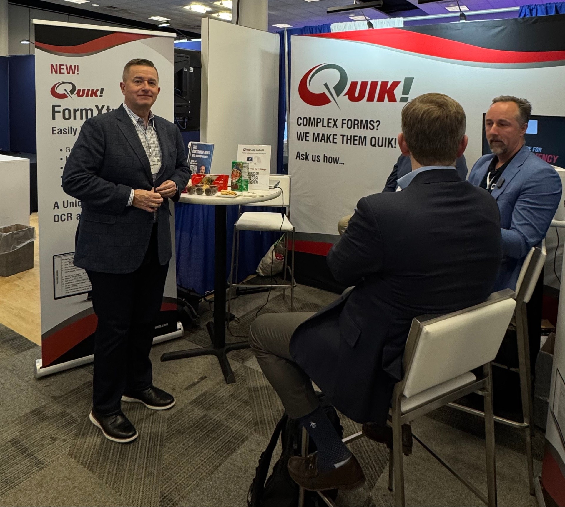 T3 2025 - Tom and Rich Walker at the Quik! booth